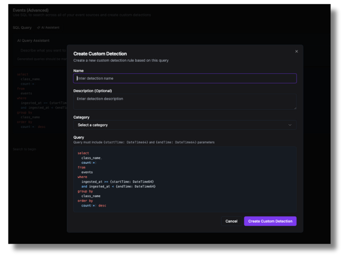 AI Powered Detection Engine